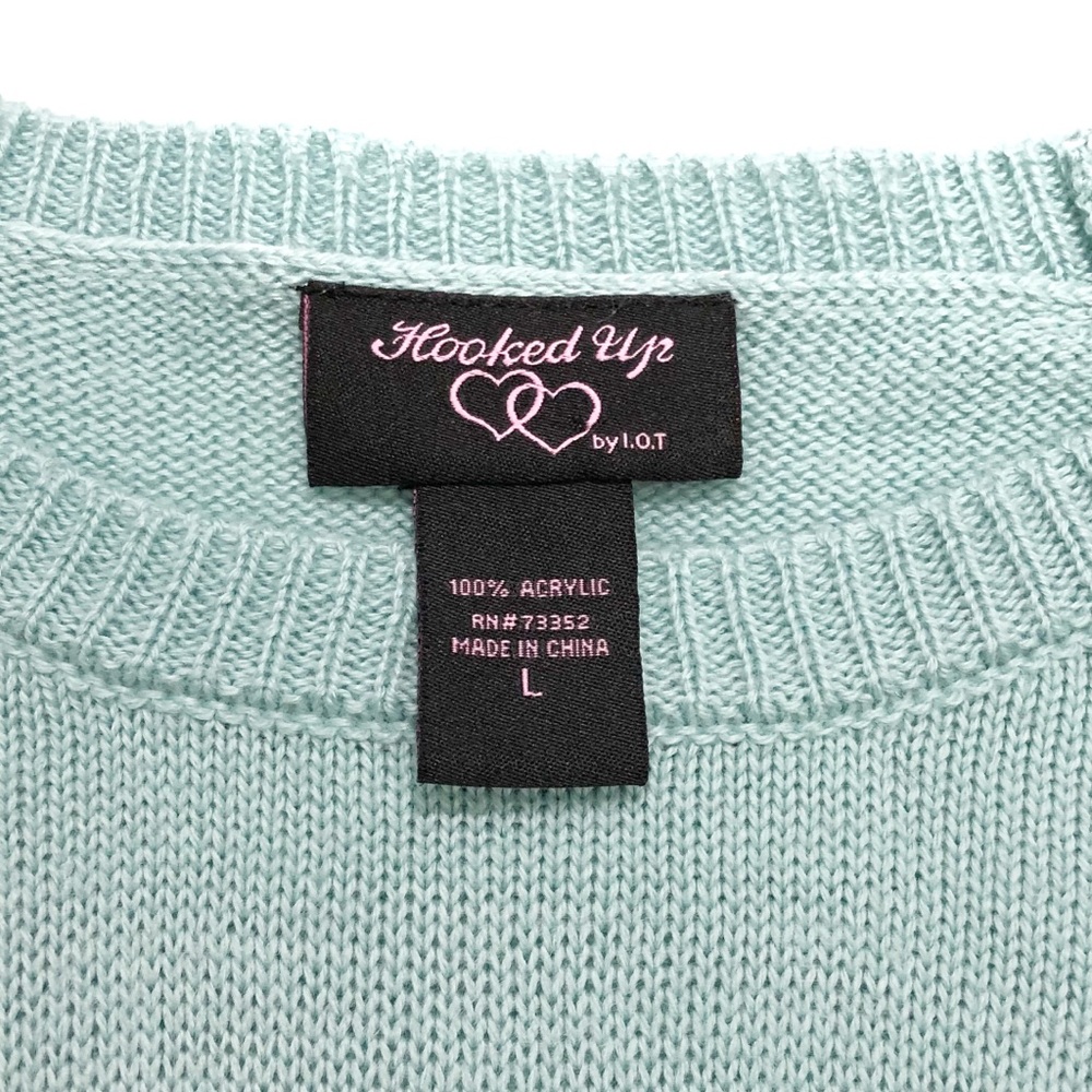 Hooked Up by IOT Mustache Sweater - Picture 4 of 4